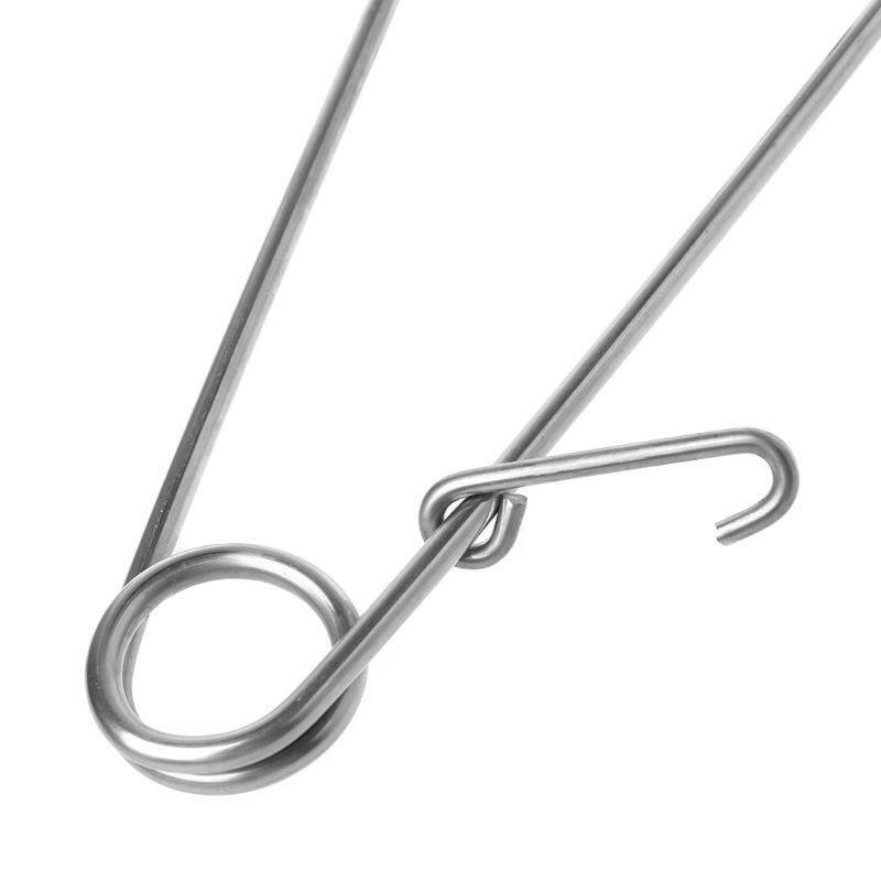 17cm Stainless Steel Fish Mouth Spreader Piler Opener Lip Gripper Tackle Tools