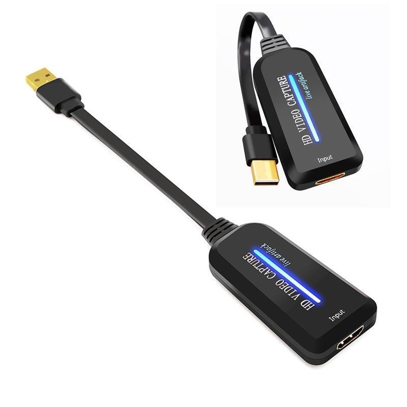 Live Vedio Capture 4K 1080P HDMI-compatible Game Video Capture Card with USB2.0