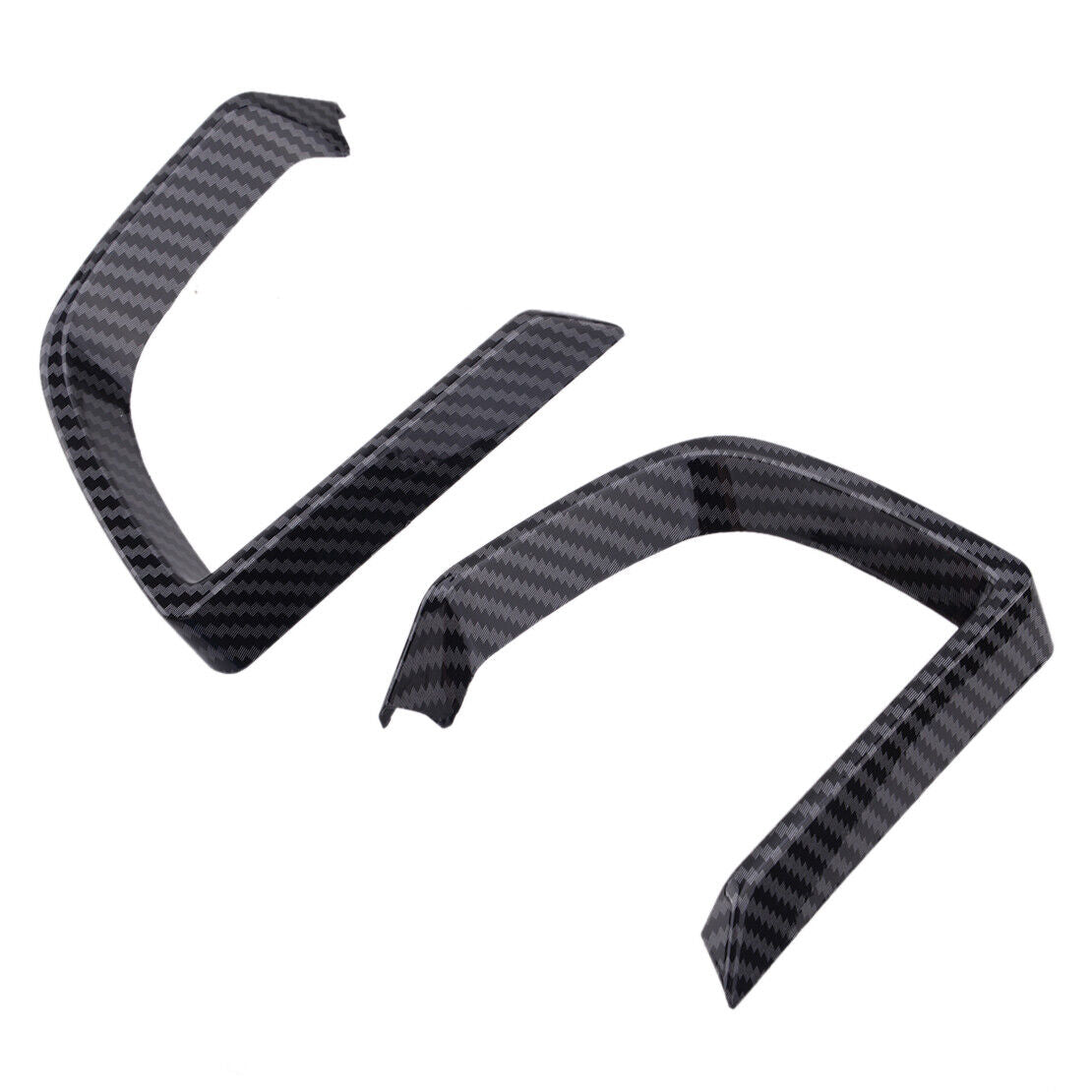 Carbon ABS Instrument Panel Box Dashboard Cover Fit For Mazda 3 Axela 14-18