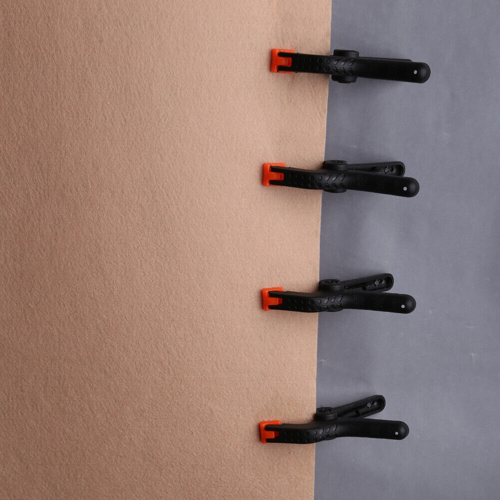 6 X Universal Photo Heavy Duty Muslin Backdrop Photo Studio Clamps 4inch