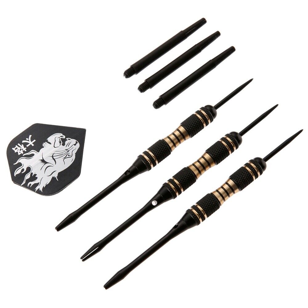 3pcs Tiger Flights Steel Tip Darts Set For Professional Competition Indoor Sport