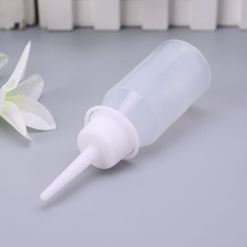 50ml Industrial Glue Gel Oil Applicator Squeeze Bottle Clear White Jet Dispenser