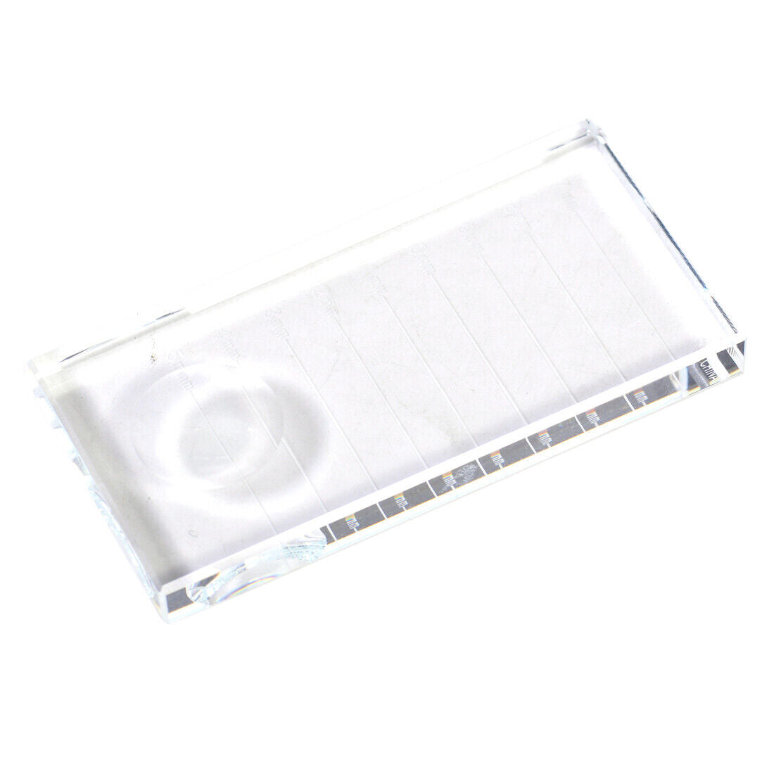 Glass Crystal Eyelash Holder Lash Separator Adhesive Glue Pallet Extension Li