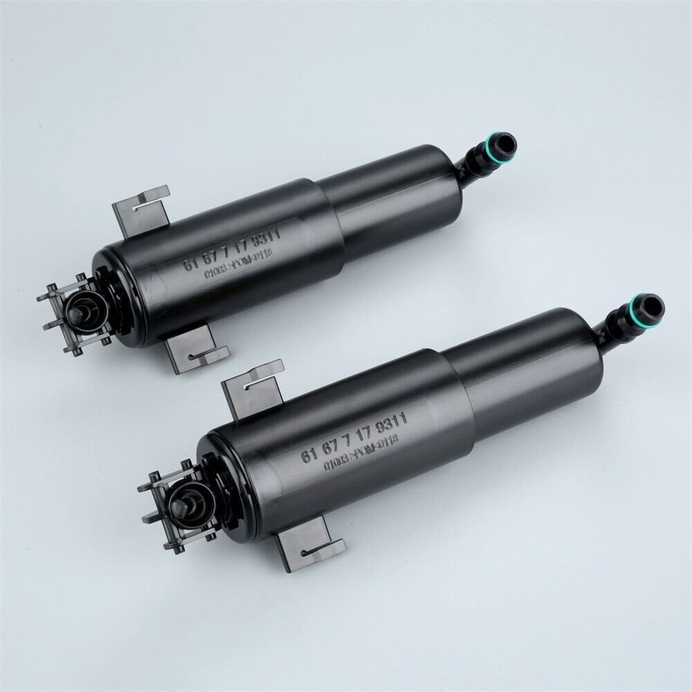 2x Left Right Side Headlight Washer 61677179311 Fit for E90 328i 328xi 2004-2012