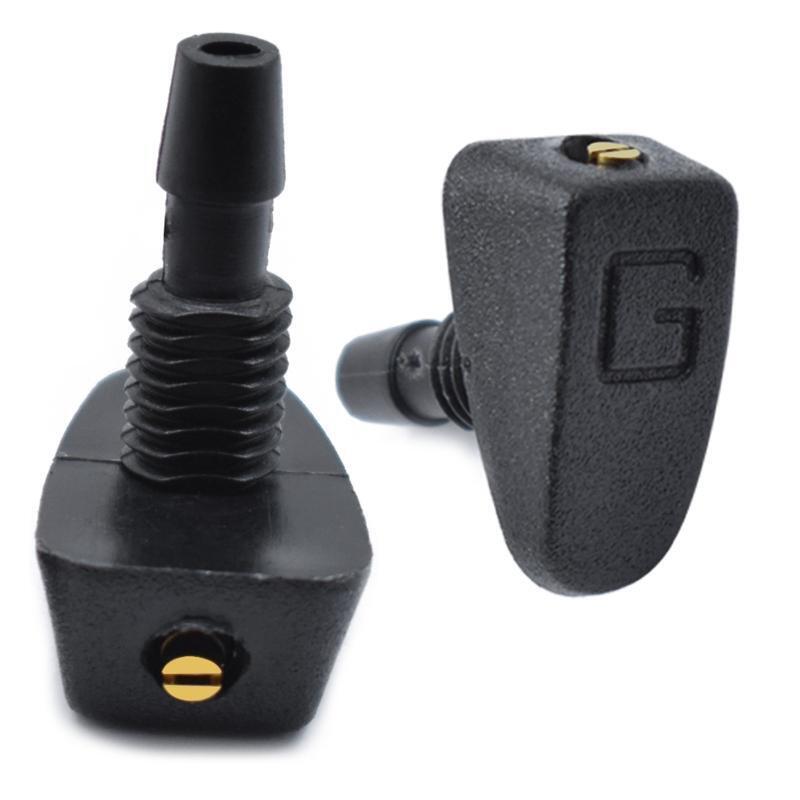 2Pcs Upgraded Windshield Wiper Nozzle Spray Valve Car Windscreen Washer Nozzle