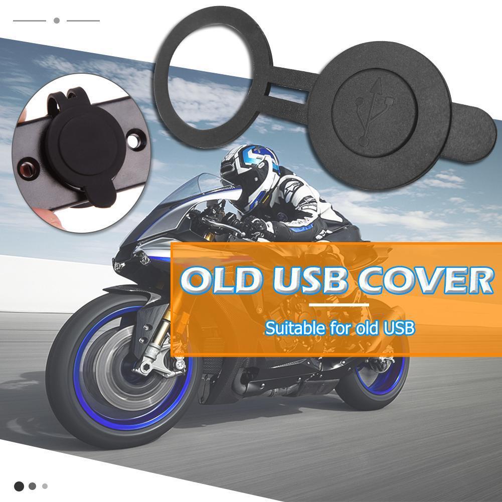 30mm Dia Round Waterproof Dust Cover for Dual USB Car Motorcycle Charger