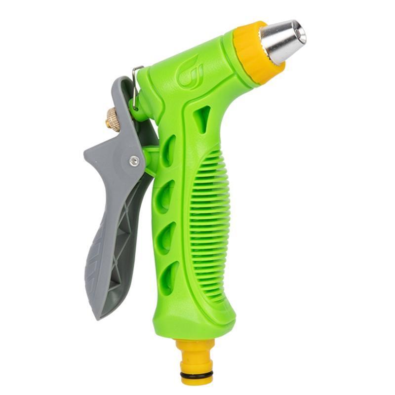 Garden Hose Nozzle Sprayer High Pressure Water Spray Gun 360 Degree Rotatable