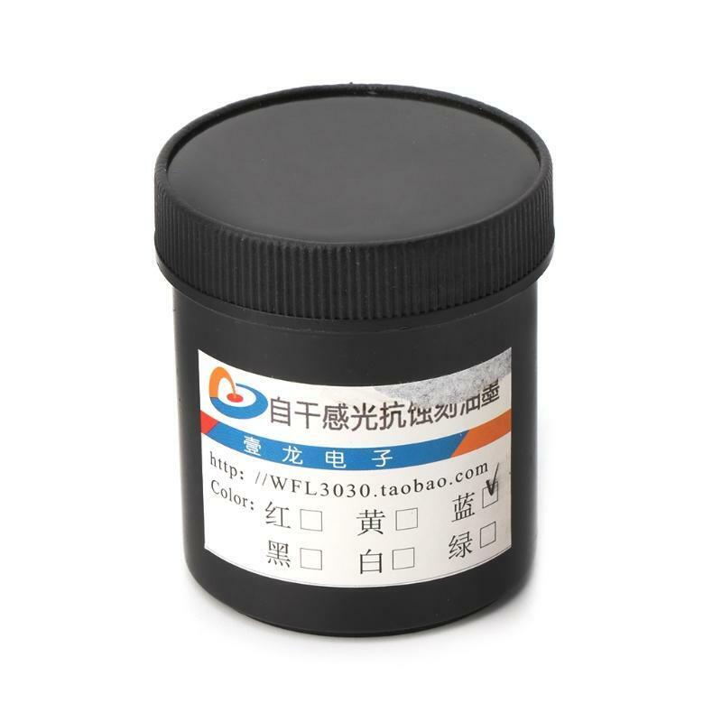 Photoresist Anti-etching Blue Ink Paint for Metal Anti-etching Durable 100g