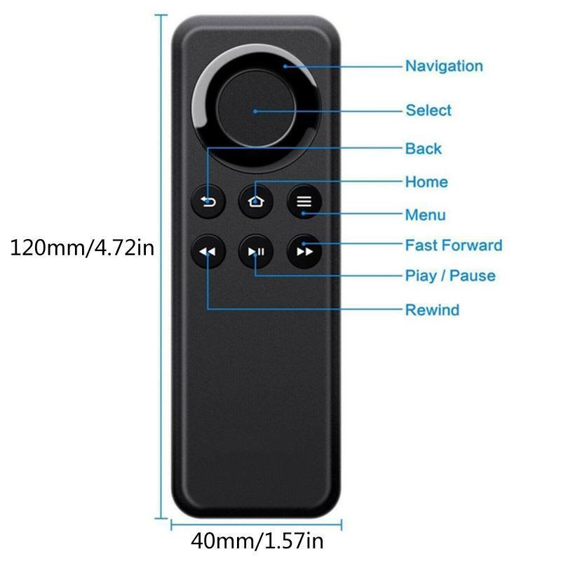 CV98LM Replacement For Fire Stick Box W87CUN Remote Control Clicker Player