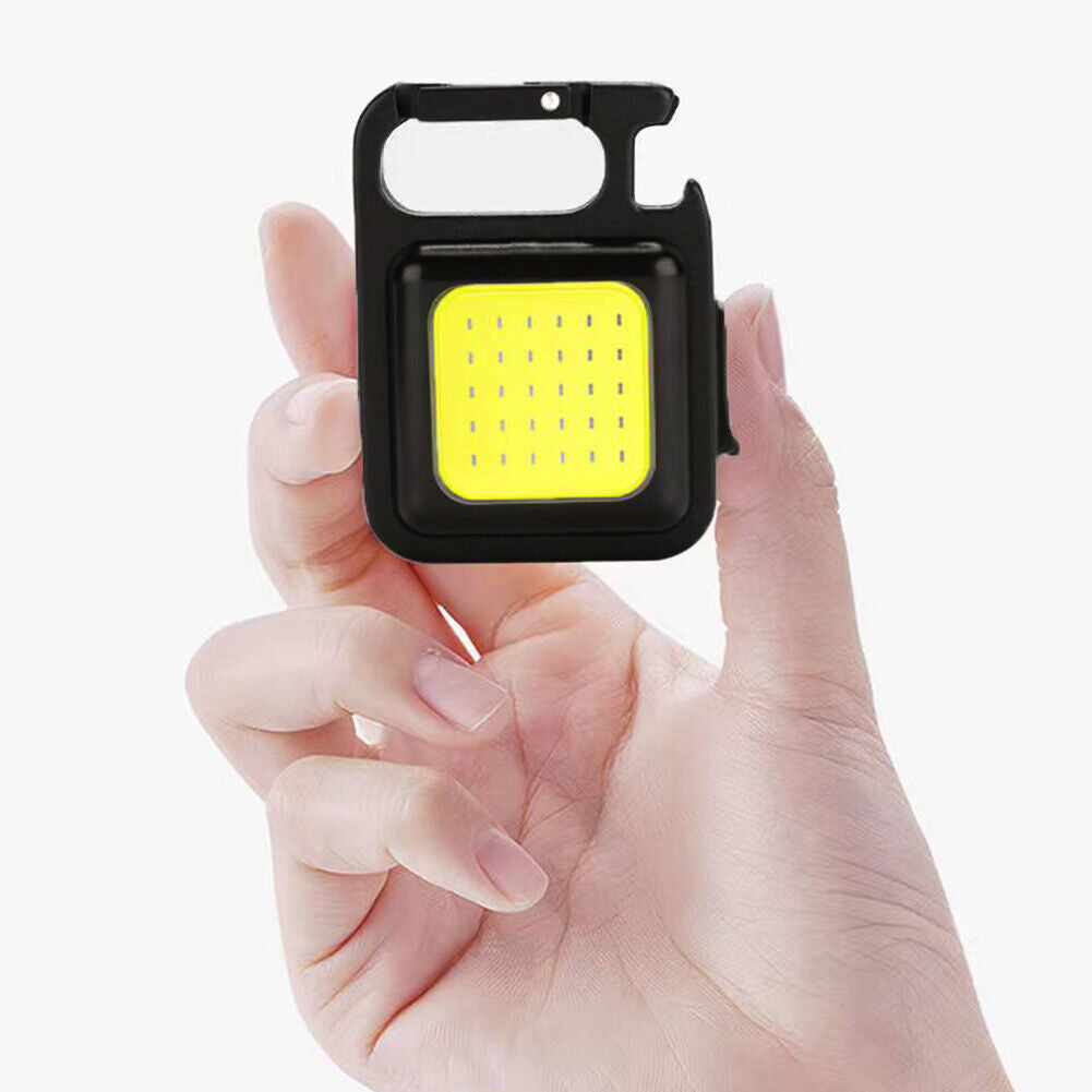 2pcs Flash Light Pocket Clip Mutifuction Portable Flashlight Pocket Light