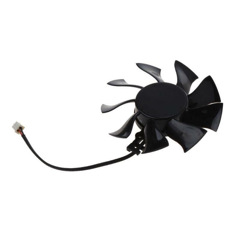 FD8015H12S 75mm 2Pin Graphics Card Cooling Fan For Sapphire HD6850 HD4860 HD5850