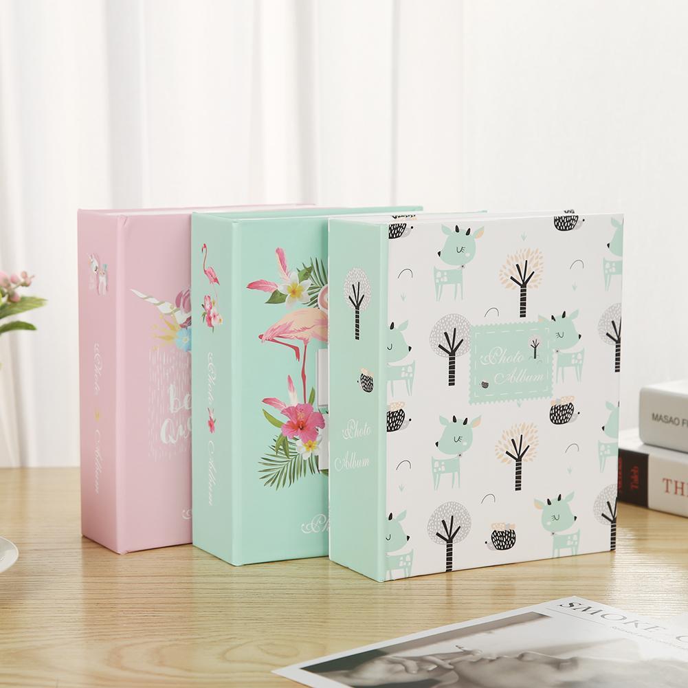 100 Sheets Cartoon Photo Album Scrapbook Kids Birthday Memory Book Gifts