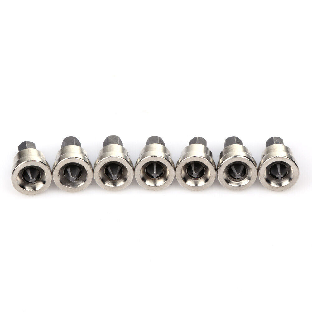 10pcs Depth Stop Plasterboard Screws Locating Screwdriver Bits PH2 Hex