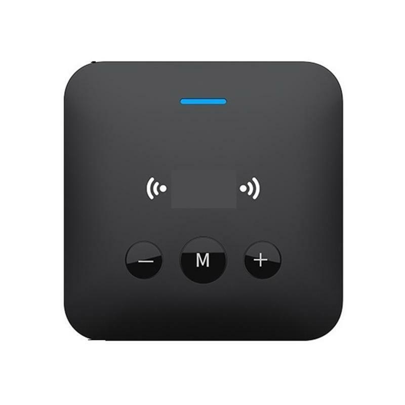 Bluetooth-compatible 5.0 Transmitter & Receiver Adapter AUX+RCA Port Car Kits