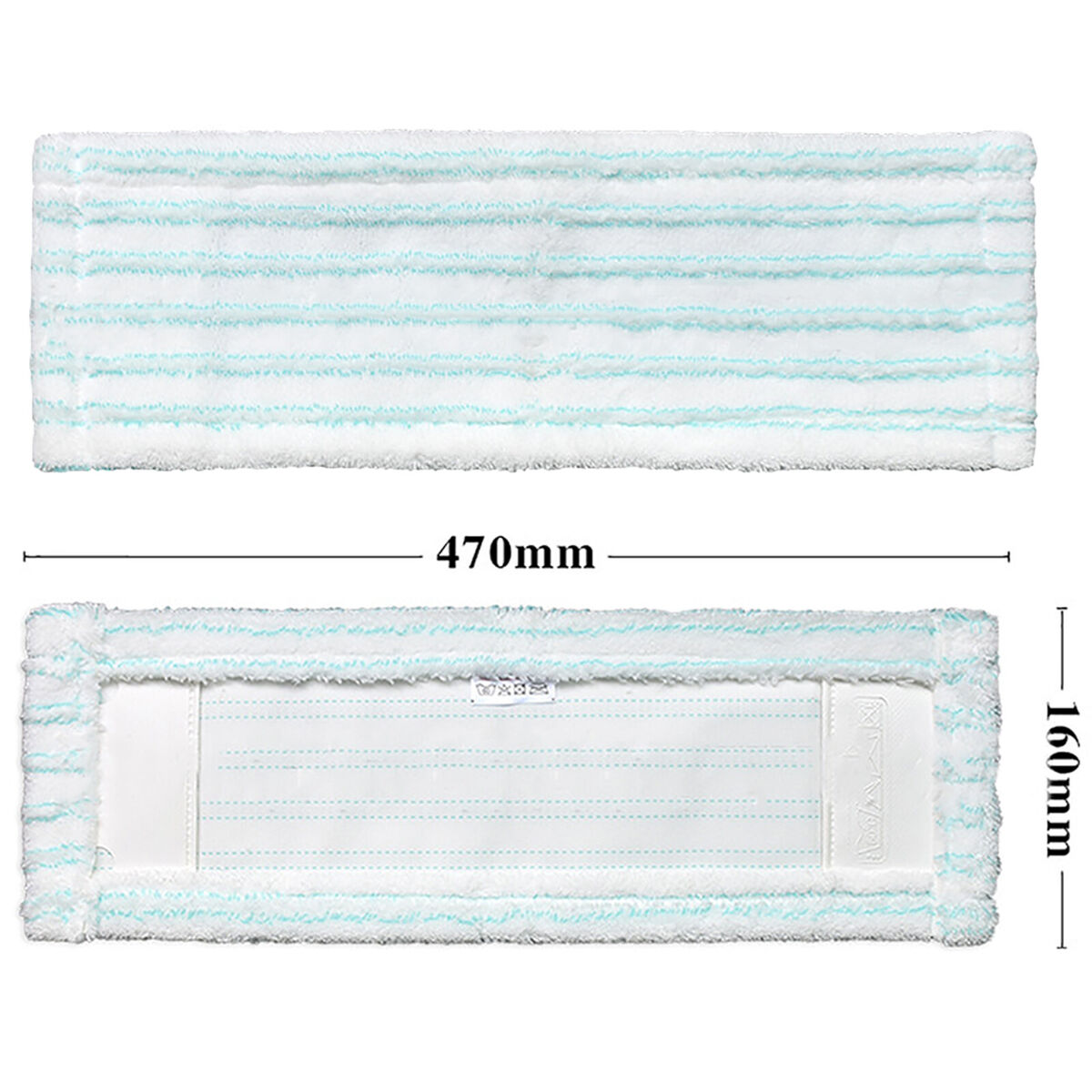 For Leifheit Profi XL Mop Floor Wiper Accessory Washable Cleaning Mop Cover Pad