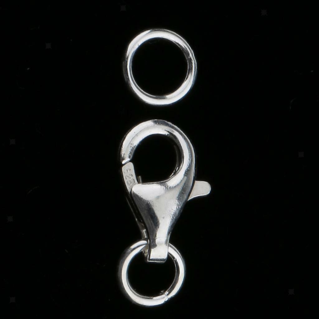 5  925 Sterling   Clasp for DIY Jewelry Making 11mm