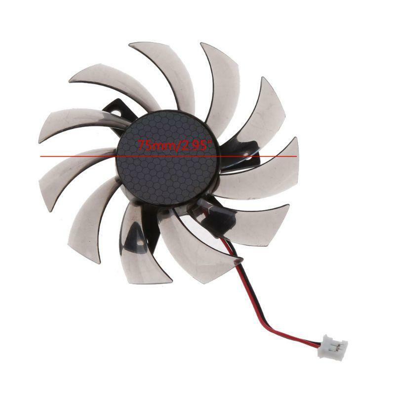 Graphics Card Cooling Fan for Gigabyte 6850 7970 GTX 460 GTX560Ti R270X R7 260x