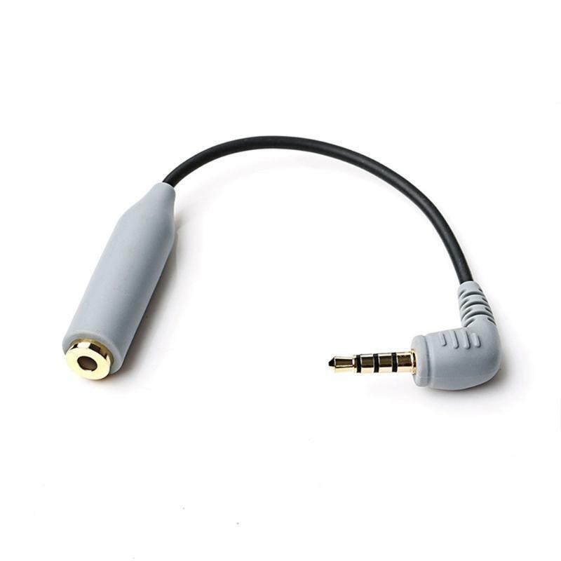 3.5mm TRS to TRRS Adapter - Microphone Adapter TRS-TRRS Replacement Cable