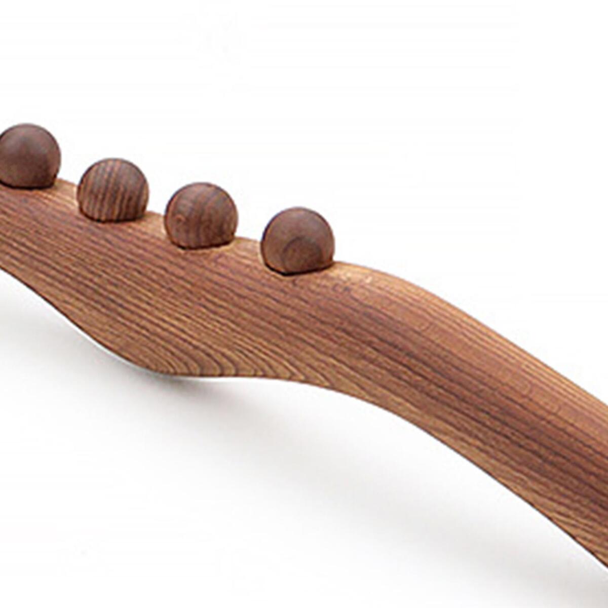 Wood Massage Stick Muscle Relaxation Point Treatment for Shoulder Neck