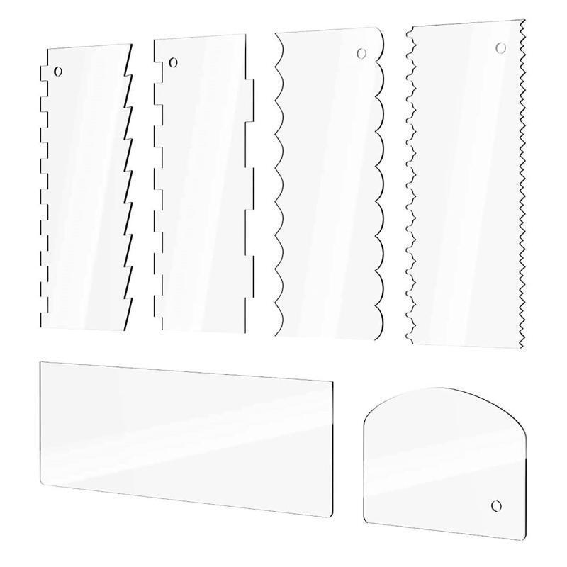 Large Cake Smoother Cake Edge Smoother Tools for Different Shapes of Cake Edges