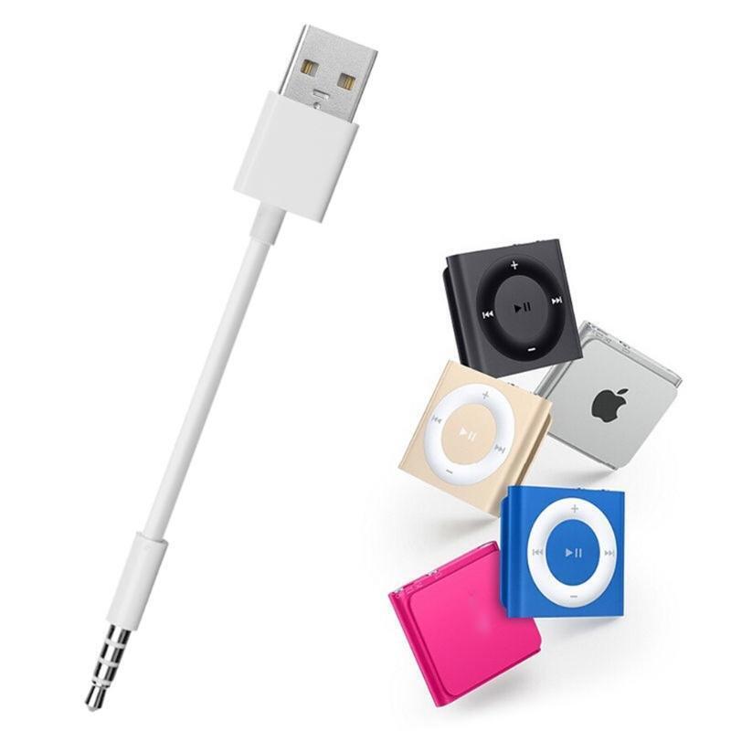 3.5mm Jack to USB 2.0 Data Sync Charger Cable Music Audio Player Charging Wire