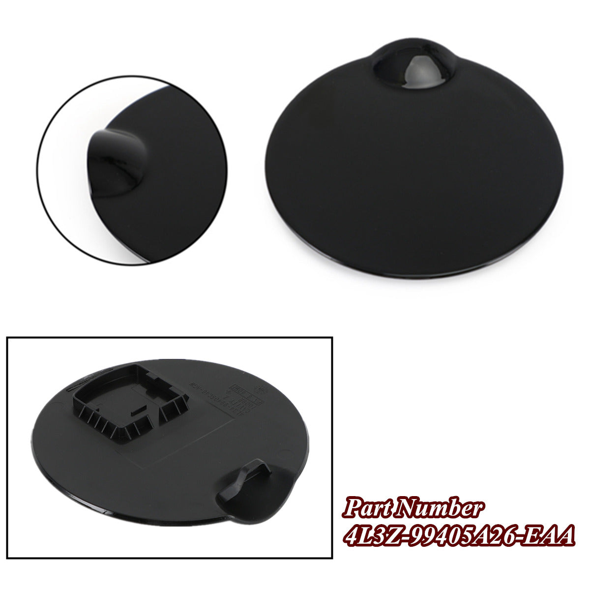 For 04-08 Ford F-150 Styleside Fuel Gas Tank Filler Lid Door #4L3Z-99405A26-EAA