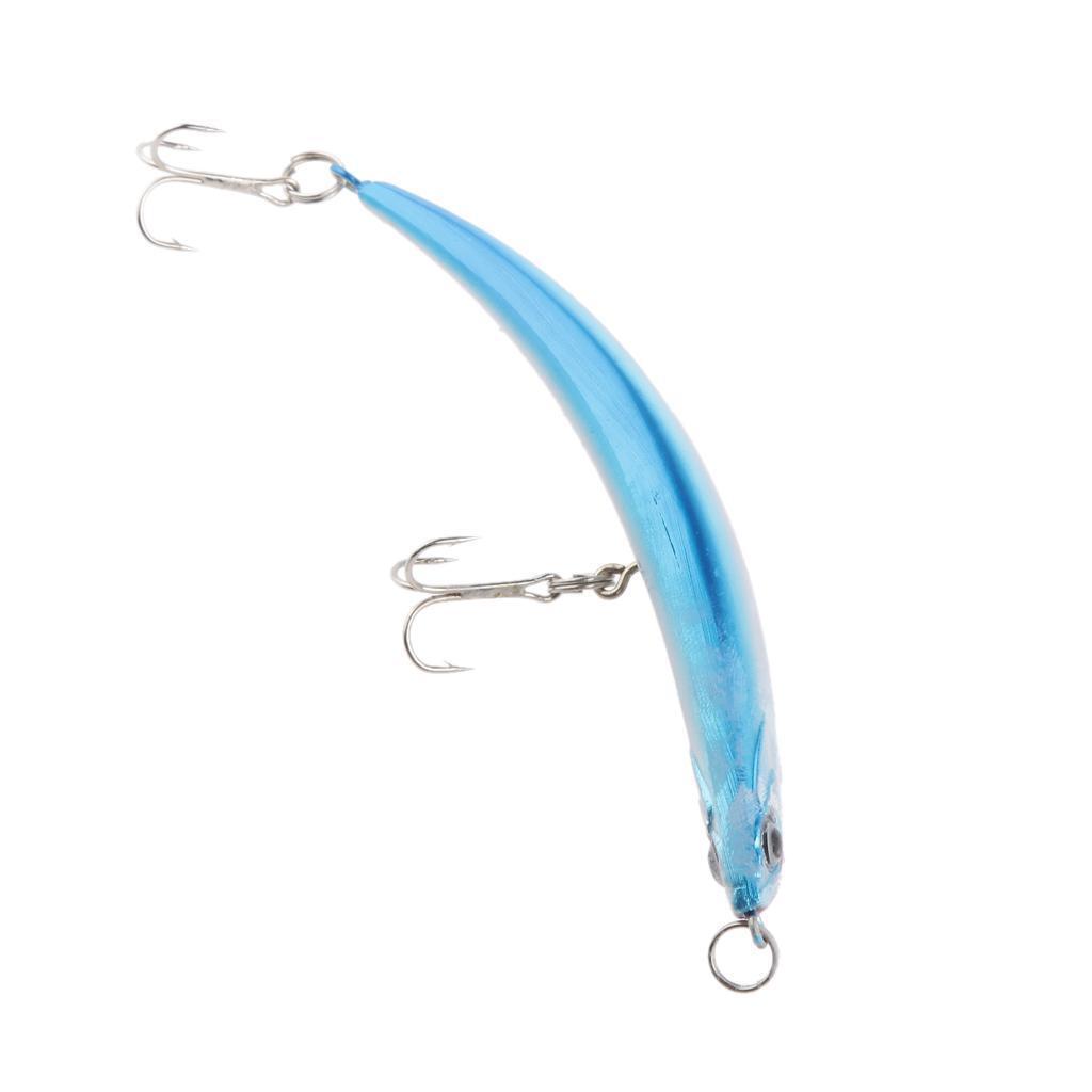 2Pcs Soft Fishing Lures Topwater Fishing Bait Fishing Hook Lure Green/Blue