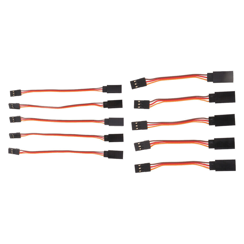 10x  to  Servo Extension  Cable for RC  JR Servo 5/10cm