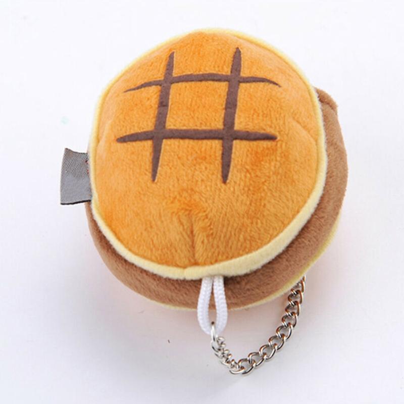 Hamster Warm Bed Hamburger Design House for Small Guinea Pigs Junior Chipmunks