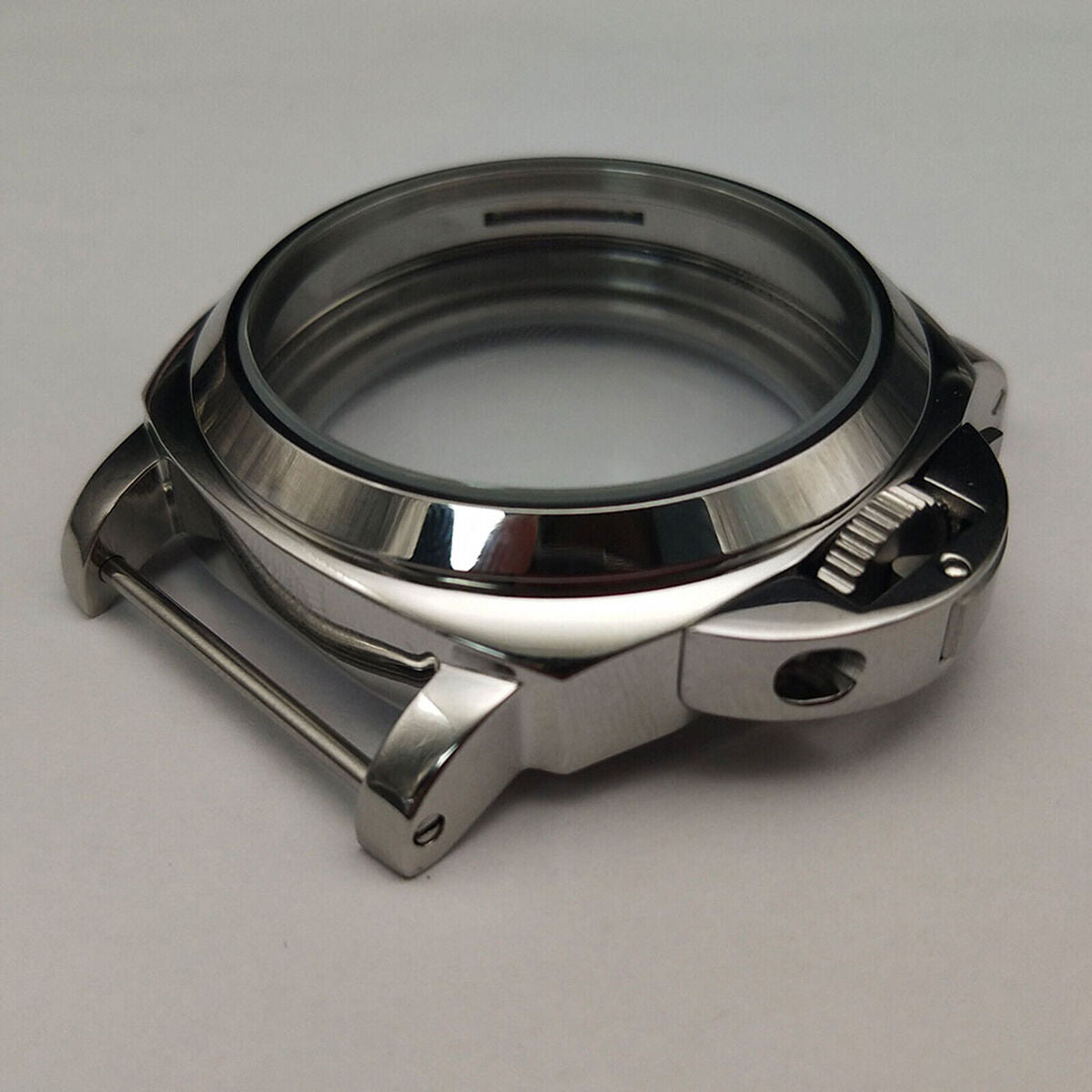 For ETA 6497 6498 Seagull ST3600 Movement 44mm Stainless Steel Watch Case Shell