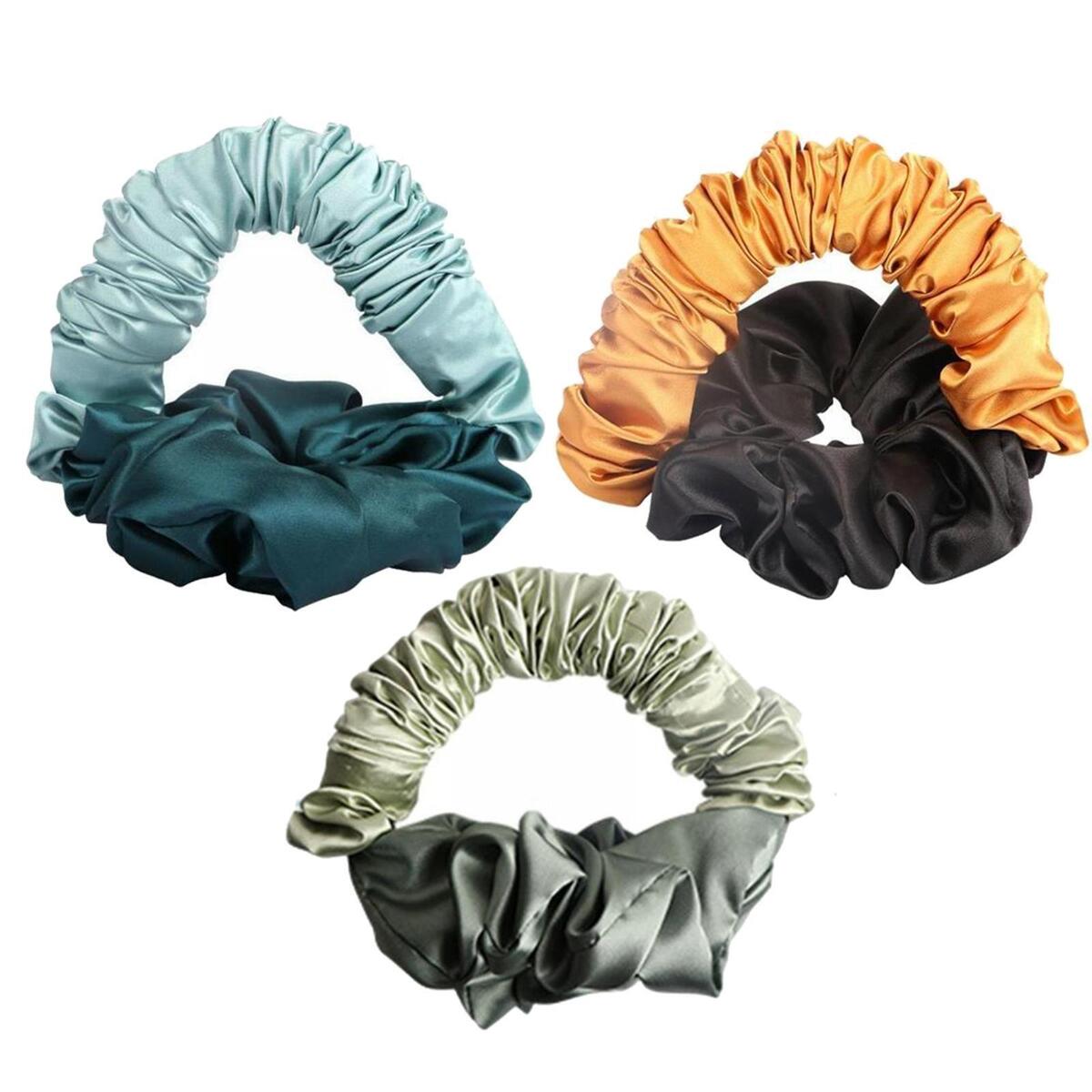 3Pack Heatless Hair Curler Headband Hair Roller Hair Wrap Curling Wave Tools