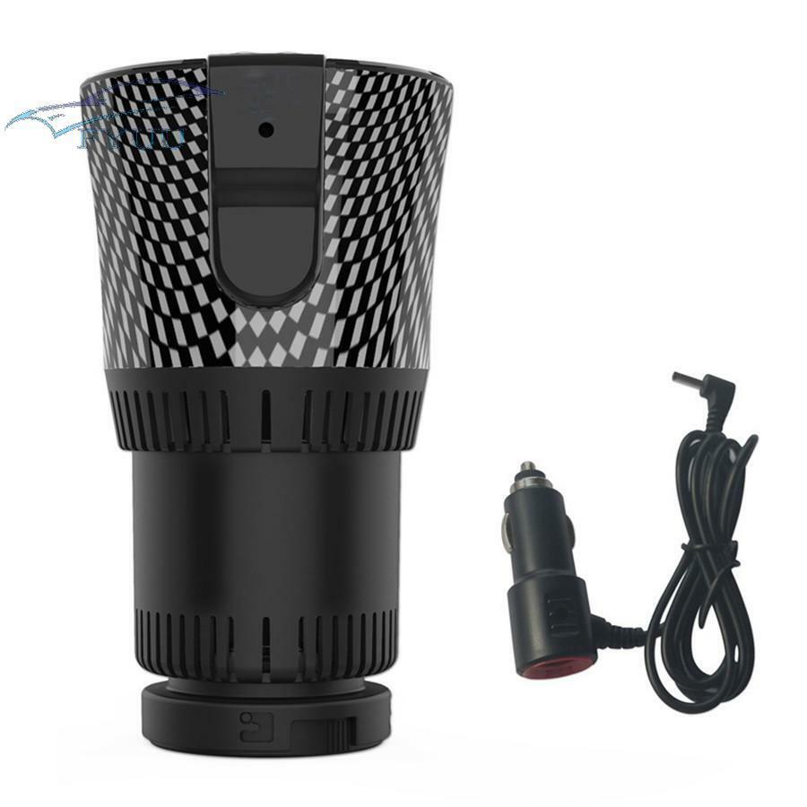 1x 36W 2-in-1 Car Cooler Warmer Water Coffee Beverage Milk Warmer Heater Cooler