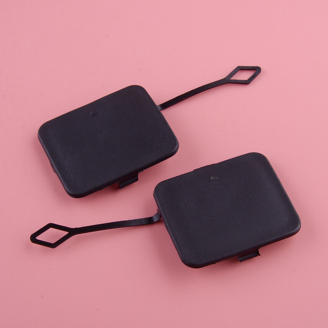 1Pair Rear Bumper Tow Hook Eye Covers Caps Fit For BMW X3 F25 2011-2014