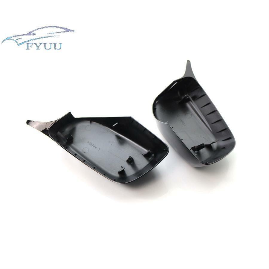 For BMW 5 Series E60 E61 E63 2004-2007 Rear View Mirror Cover Glossy Black