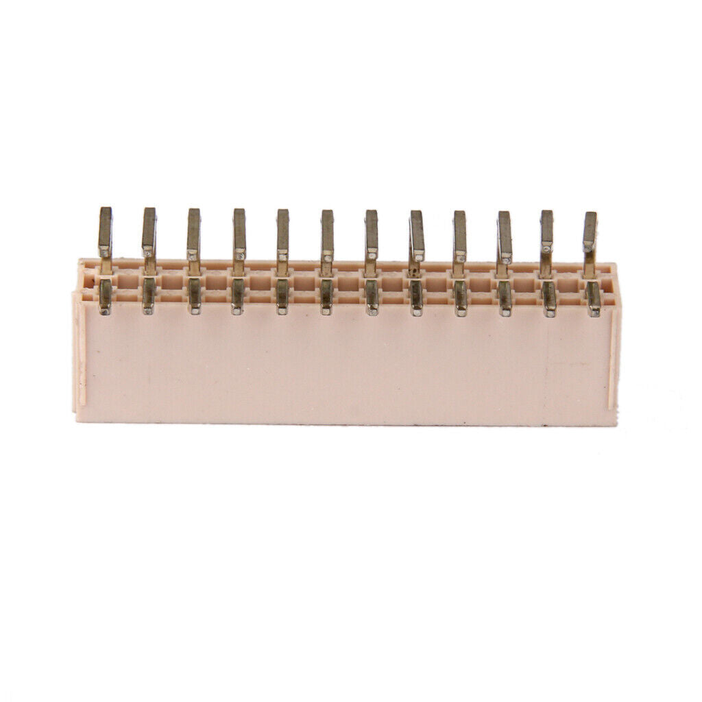 1Pc 24Pin 24 Pin  Supply PCB Solder ATX L Angled Plug Connector