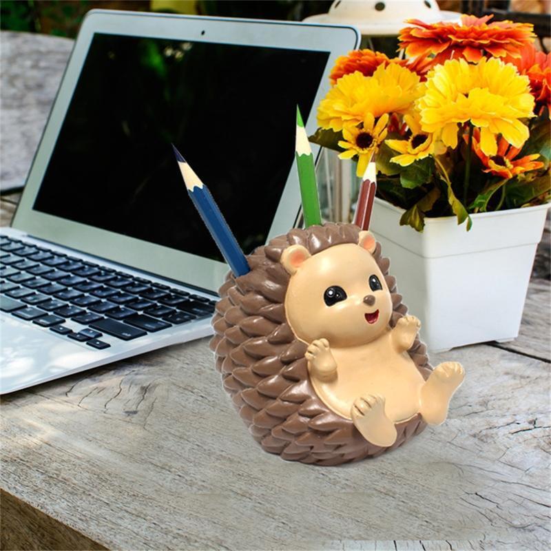 Decorative Pencil Holder Cup Office Desk Ornament for Student Kid Birthday Gifts