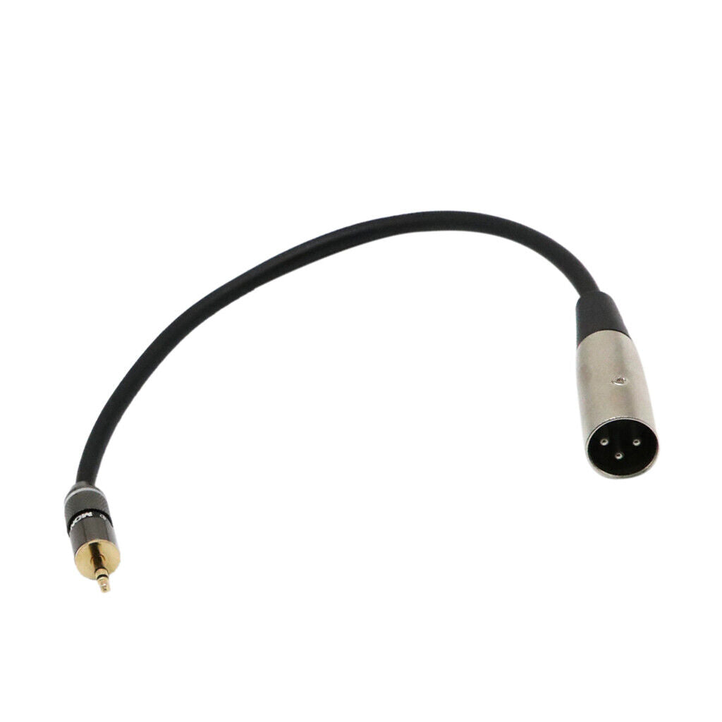 3.5mm  XLR  Adapter Cable (1FT) -  to  Stereo XLR Adapter to
