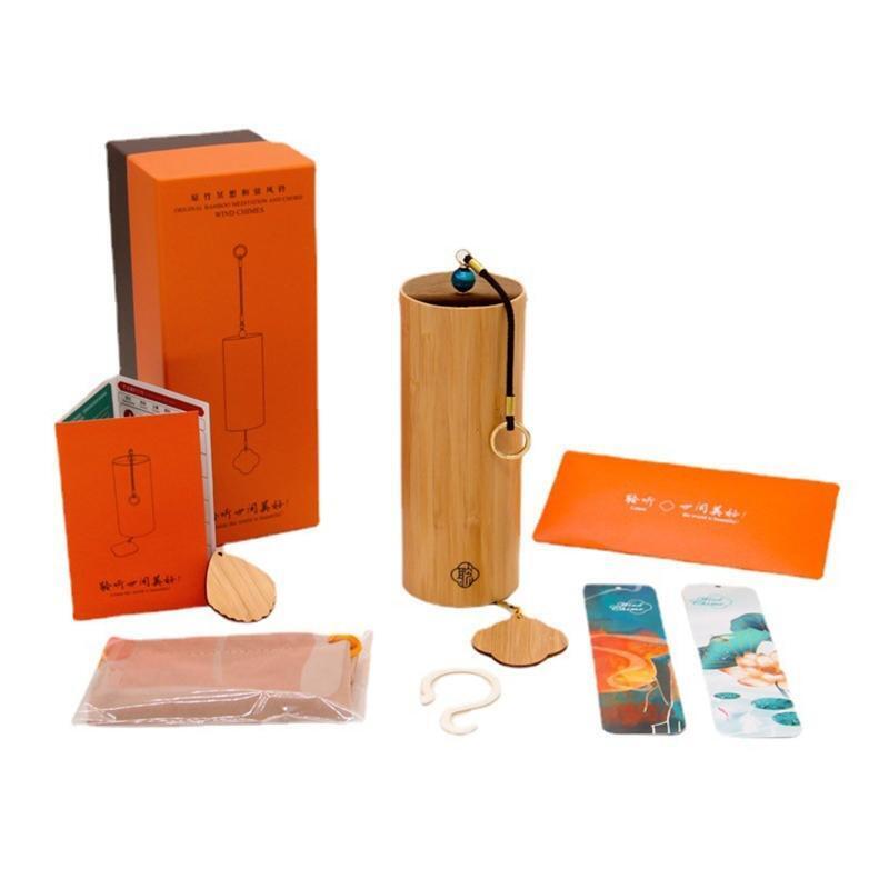 Trendy Meditation Chord Wind Chimes Bamboo Chakra Chimes Gift for Colleagues