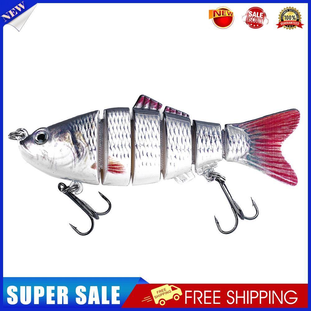 Fishing Lure 6 Segment Lifelike Fish Hooks Baits Swimbait Fishing Lures