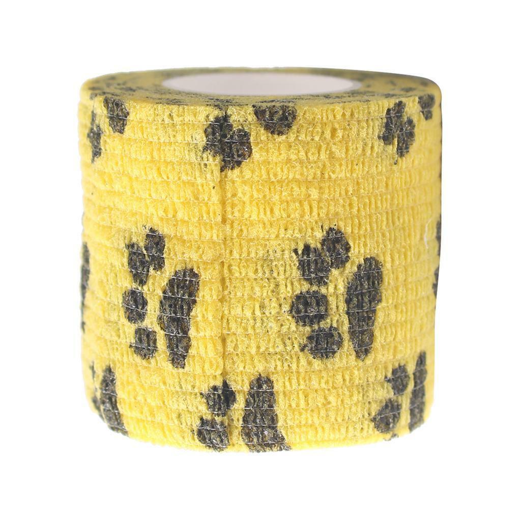 2Pcs Pet Cohesive Bandage  Tape Band Kitten   Sports Injury