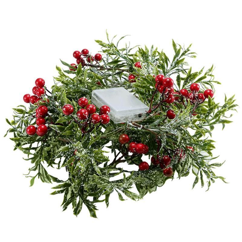 Christmas String Lights Red Berry Light Indoor Outdoor Decor for Christmas Party