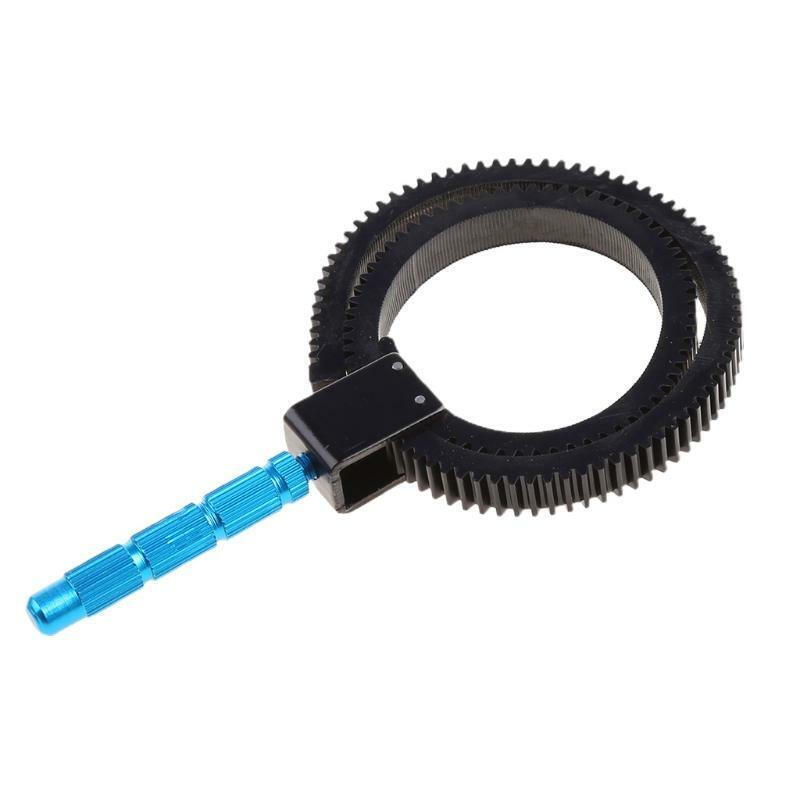 Adjustable Manual Flexible Gear Ring Belt for DSLR Camera Follow Focus Zoom Lens