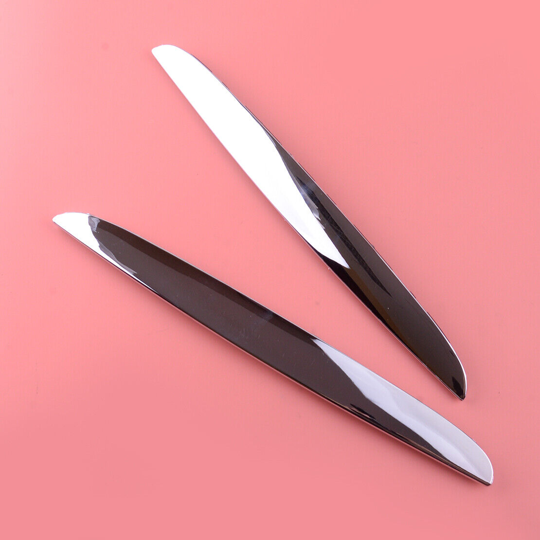1pair Front Hood Above Molding Trim Cover Fit for BMW 3 Series 325i 328i 330i