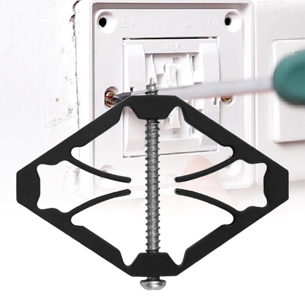 10pcs 86mm Wall Socket Switch Bottom Box Fixed Support Rod Cassette Repair