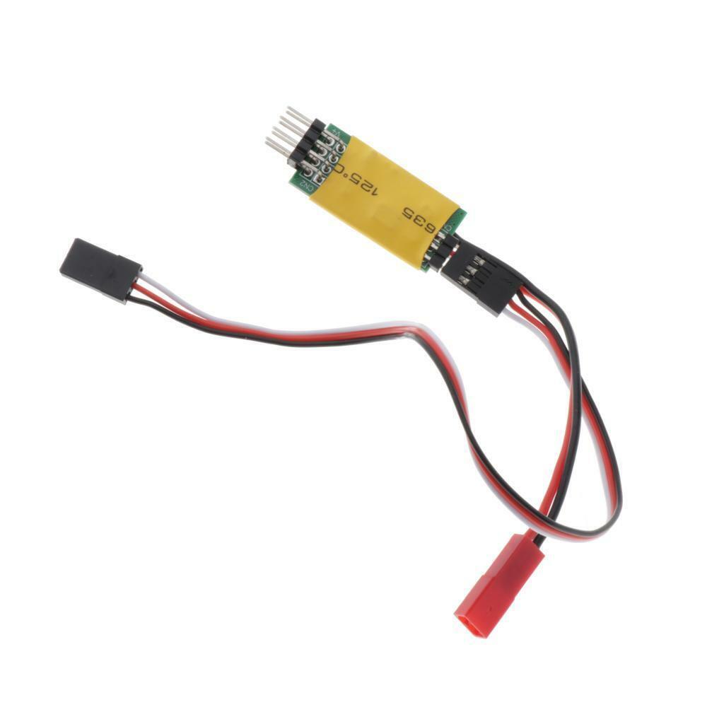 RC Car Headlight Taillight 4Leds Receiver Switch 3 CH Controls for RC Car