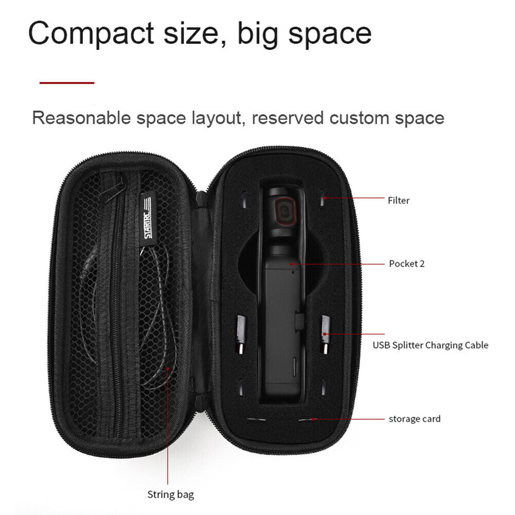 Carrying Bag for DJI Pocket 2 Gimbal Camera Waterproof Travel Storage Case