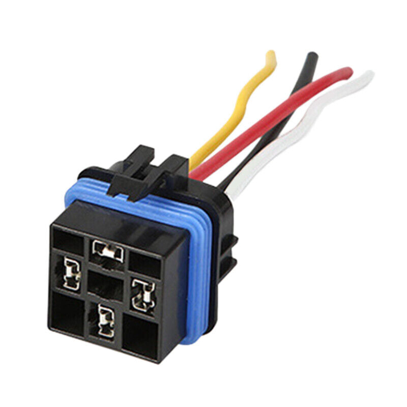 2pcs 40A Power Trim Tilt Starter Relay & Plug Socket for Car Boat Outboard