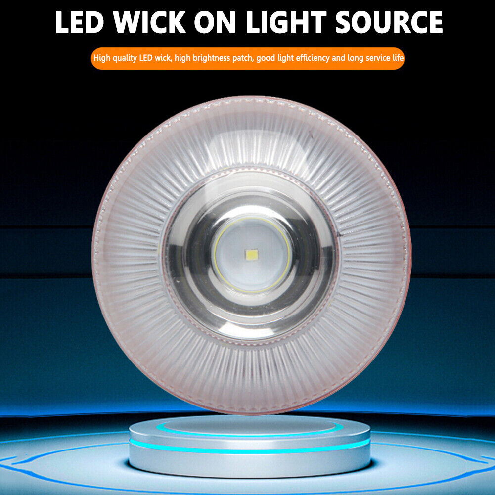 V16 LED Strobe Car Beacon Light Rechargeable Bike Magnetic Induction Lamp