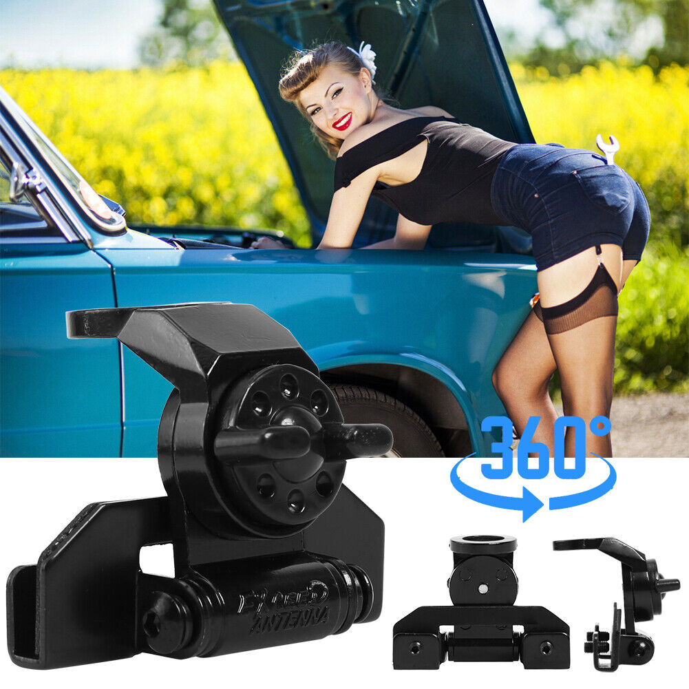 EM-81 Stainless Steel 2-Axis Trunk Hood Bracket for Mobile Radio Antenna