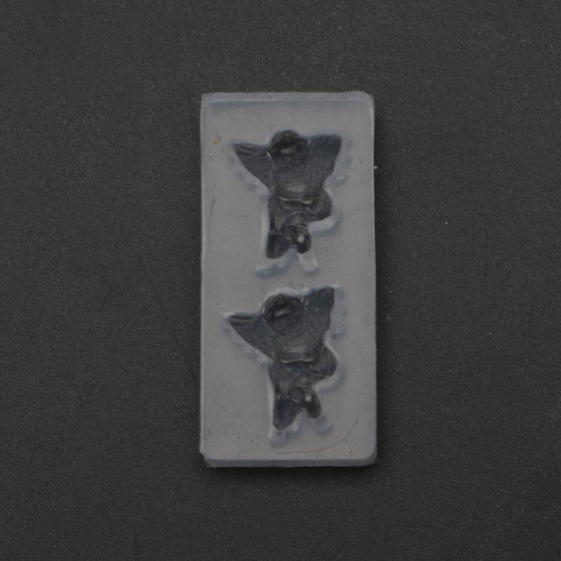 Handmade Jewelry Ornaments Pendant Casting Mold DIY Mini Angel Keychain Mold